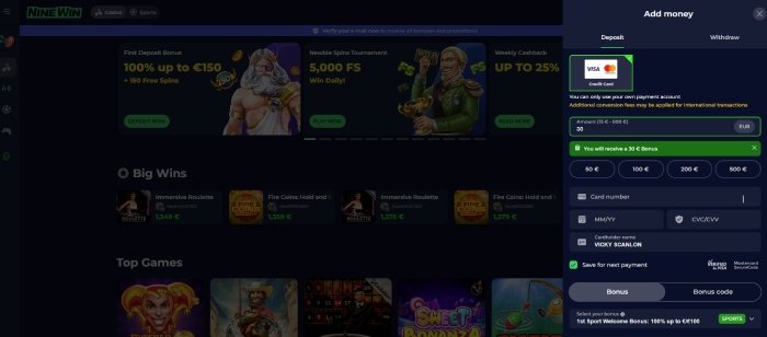 Image: NineWin Casino: A Quick Reality Check Image: NineWin Casino: A Quick Reality Check